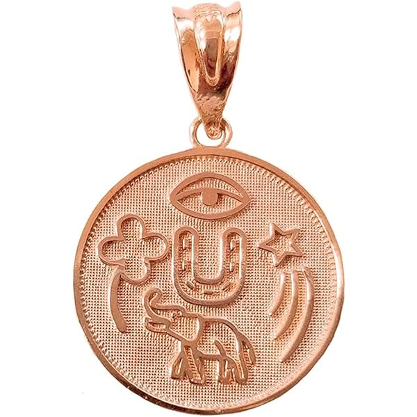 14金 グッドラックチャームGood Luck Charm 縦2.7cm幅1.8